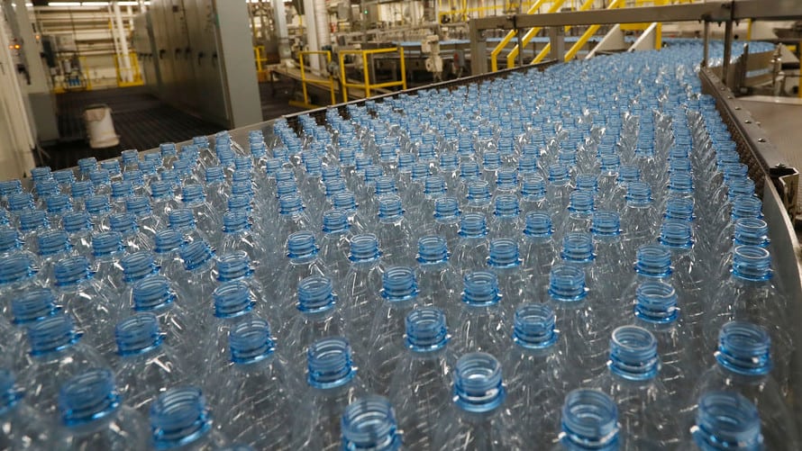 bottled water